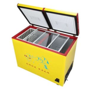 Solar power deep fridge