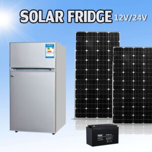 Solar power fridge