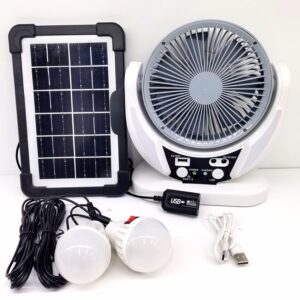 Mini fan and Bulb (Solar power)